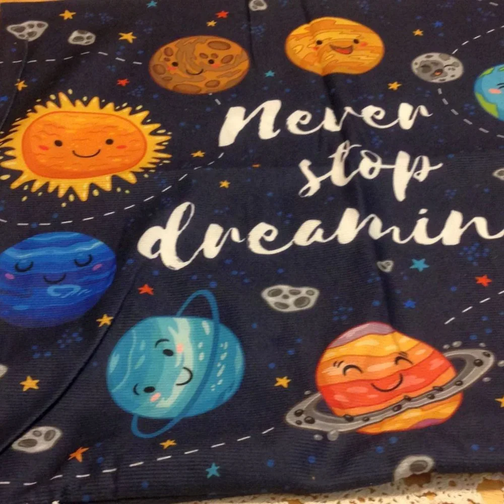 NWOT Never Stop Dreaming Pillow Cover